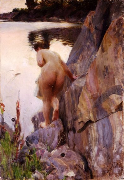 Summer Evening by Anders Leonard Zorn